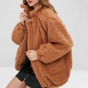 Zaful Teddy Jacket